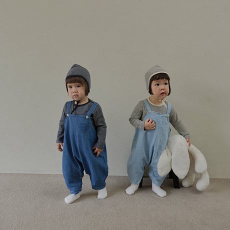 lalaland/81. bebe overalls denim 12M-18M