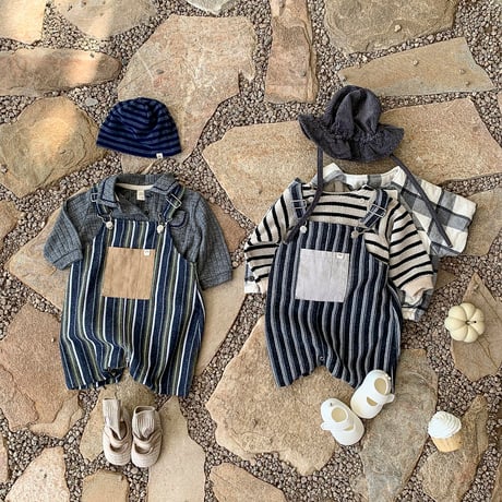 bebeholic/10. more st overalls suit S(3-6M)-XL(18-24M)