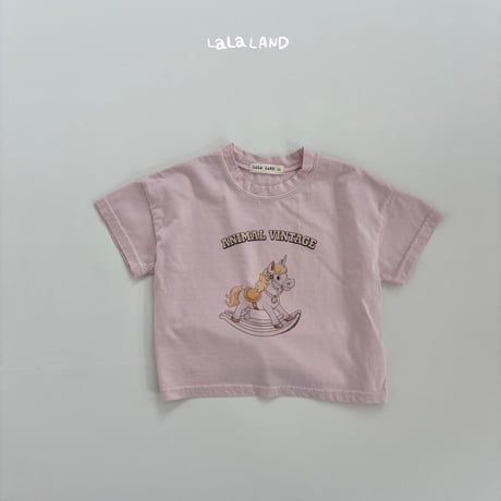 lalaland/19. uni corn half t T-shirt XS-XL