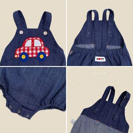 oottbebe/25. bebe boonboong denim suit S(0-6M)-M(6-12M)