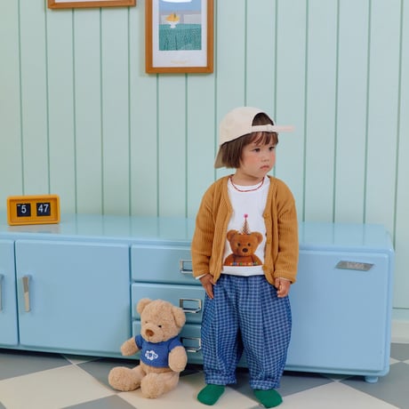 oottbebe/20. puffy series kids ( family ) T-shirt XS(0-1Y)-XL(4-5Y)