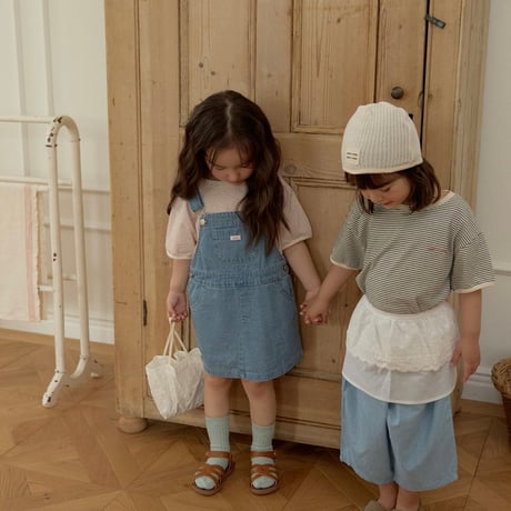 lindo/49. denim overalls one-piece XS-XL