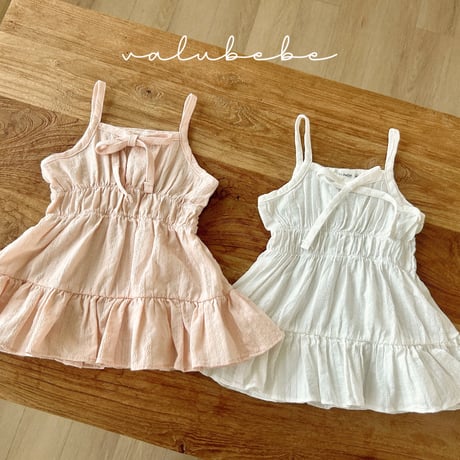 valubebe/12. shirring one-piece 6M-S