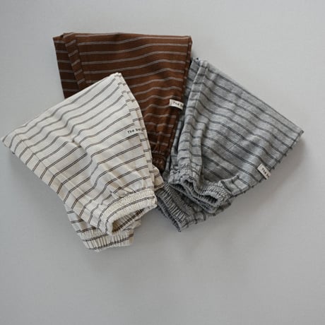 thebeige/28. SS Stripe jogger pants XXS-L