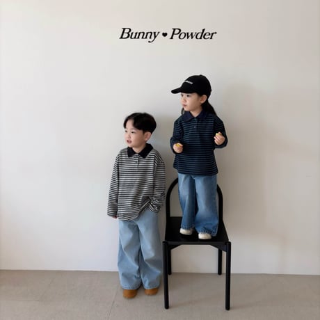 bunnypowder/11. mark collar T-shirt 2XL-4XL