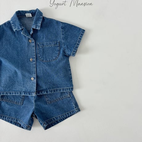 yogurtmansion/28. denim shirt XS-XL