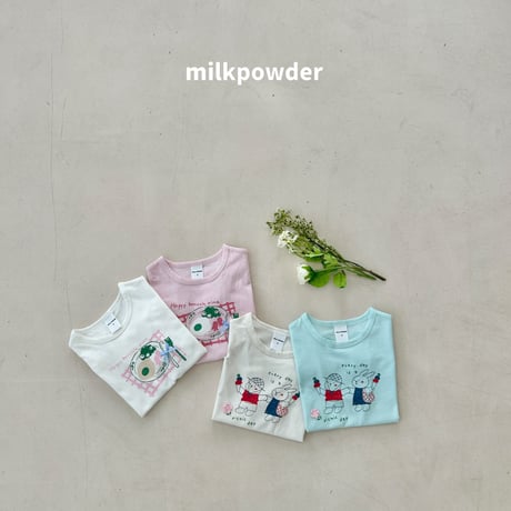 milkpowder/34. lunch T-shirt 13-15