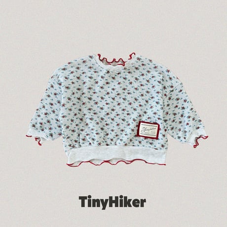 tinyhiker/8. madlen waffle man-to-man XS-XL