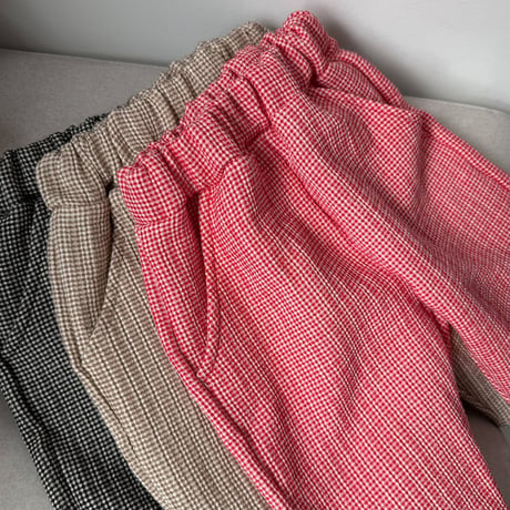 aosta/38. Check Pants S-2XL