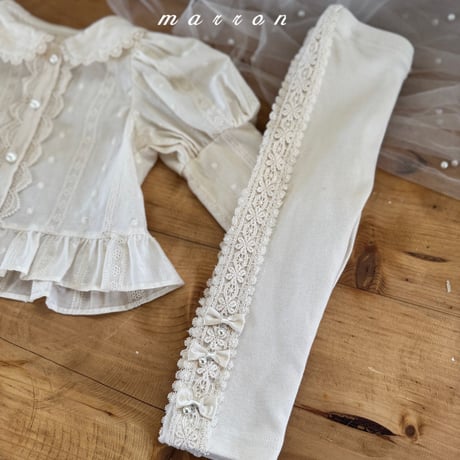 marron/58. milky leggings XS-L