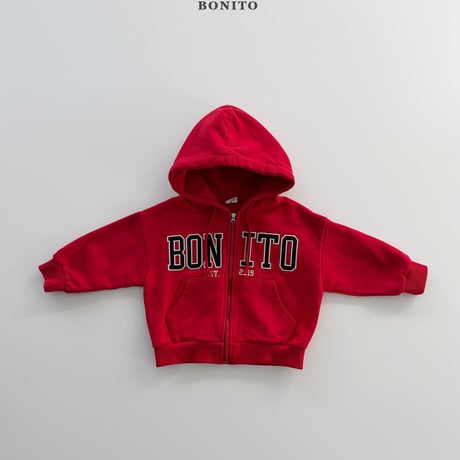 bonito/43. half half bonny hood zipup JS-JM
