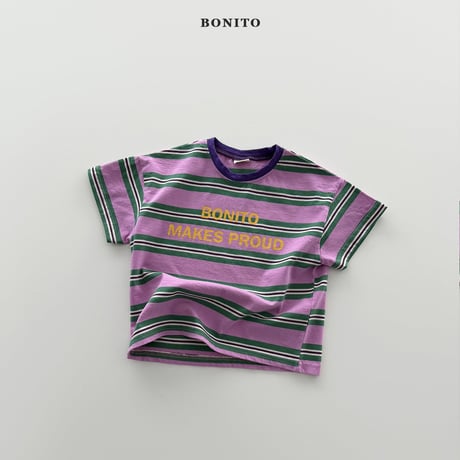 bonito/39. Proud Stripe T-shirt? JS-JM