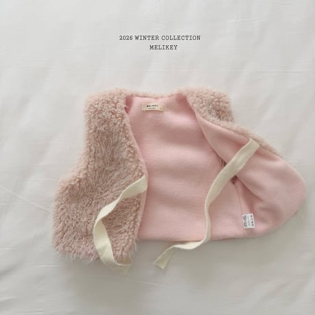 melikey/93. cloud fer vest XS-XL