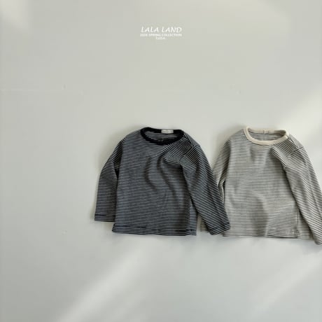 lalaland/57. bebe stripe T-shirt 12M-18M