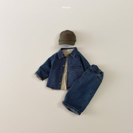 amigo/19. curb denim pants XS-XL