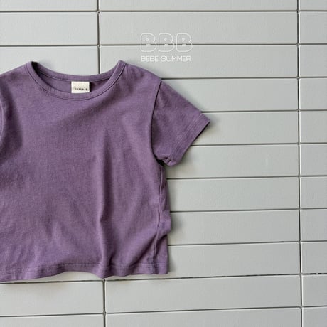 bellabambina/44. bebe basic half t T-shirt 12M-M