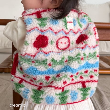 creambbang/29. apple pogri vest XS-XL
