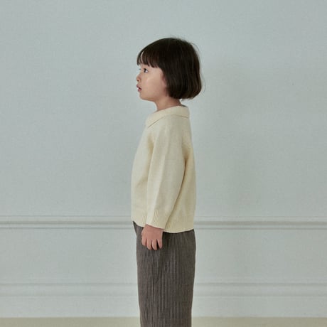 thebeige/27. Stripe wide pants XXS-L