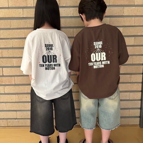 our/19. our motion T-shirt S-XL