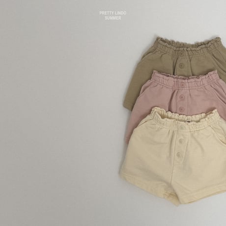 lindo/21. button half pants XS-XL