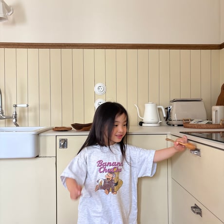 pepper/27. banana chacha half t T-shirt XS-XL