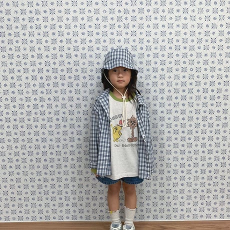 gou/13. checkcheck bucket hat FREE