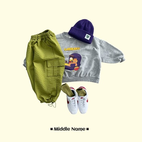 middlename/34. cargo embo check pants JS-JM