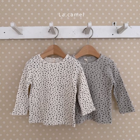 lacamel/1. eva waffle t XS-XL