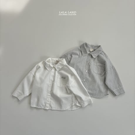 lalaland/35. round collar shirt XS-XL