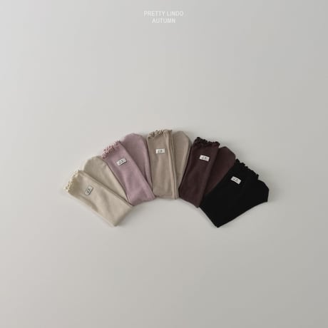 lindo/49. soft golgi long socks FREE