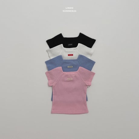 lindo/61. saekom golgi T-shirt XS-XL