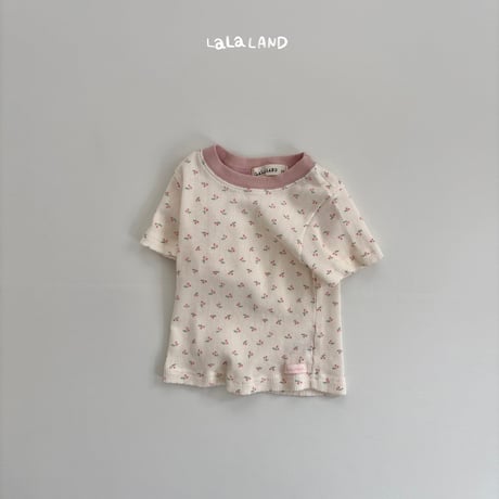 lalaland/25. cherry half t T-shirt XS-XL