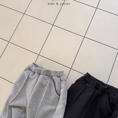 owen/60. signiture pin tuck pants JS-JXL