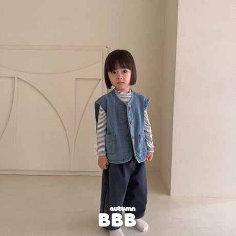 bellabambina/4. roose denim zzoki vest 2XS-XL