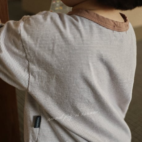 normalplay/30. zanzan half t T-shirt 12M-L