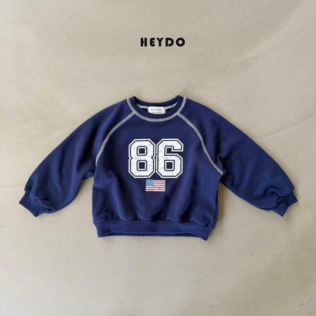 heydo/30. 86 raglan man-to-man JS-JL