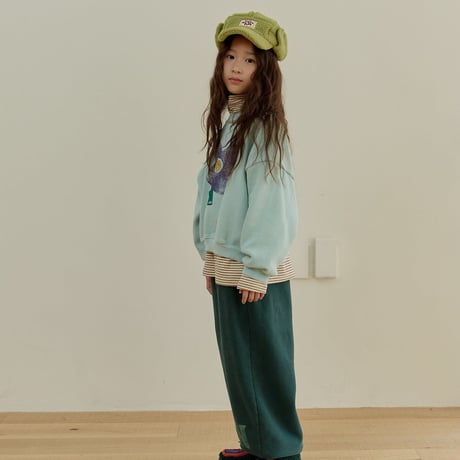 navi/63. dear crop man-to-man S-XL