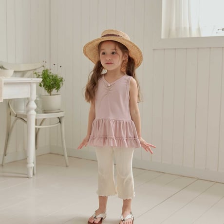 melikey/51. roze fril T sleeveless XS-XL