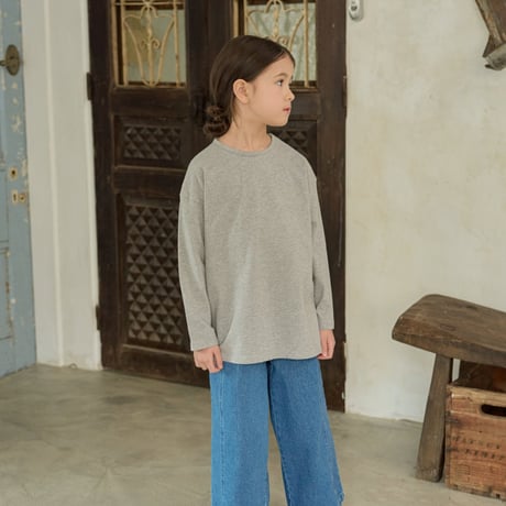 monatelier/31. lead long T-shirt S-2XL
