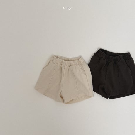 amigo/30. cotton pin tuck pants XS-XL