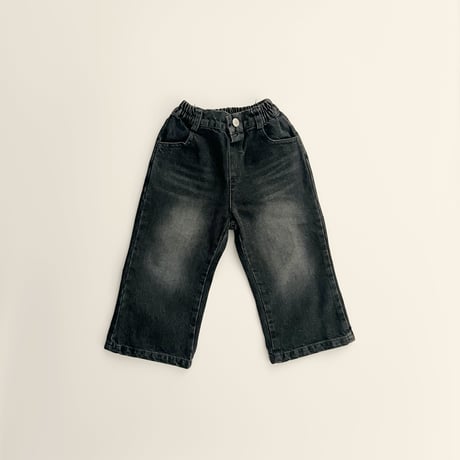 fromi/9. wide flare denim pants S-XL