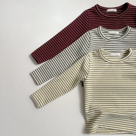 minirobe/25. Yoyo Striped T-Shirt  S-XL