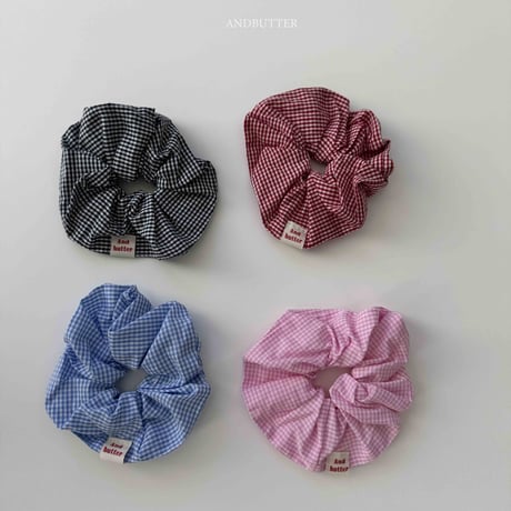 andbutter/7. check scrunchies FREE