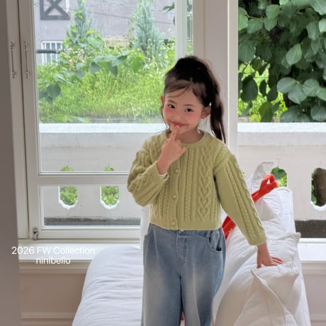ninibello/95. Mauve Knit Cardigan S(S-M)-L(L-XL)