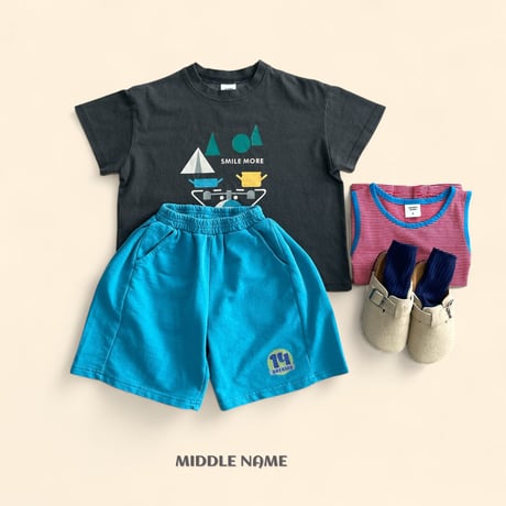 middlename/52. pig figure digital printing T-shirt JS-JM