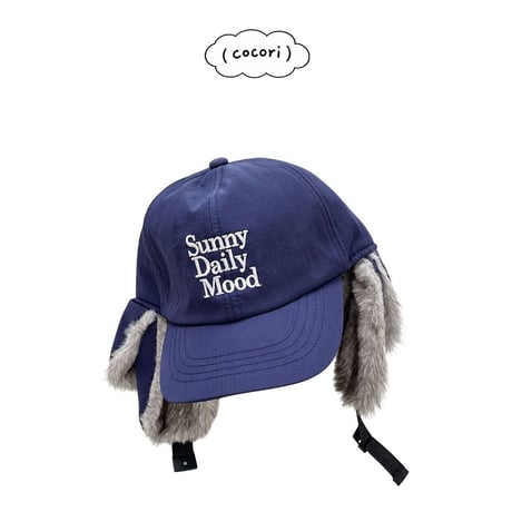 nightbebe/14. day warm fur withmom hat KIDS(52CM)-ADULT(56CM)