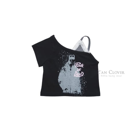 zanclover/68. lace strap T-shirt 13-19