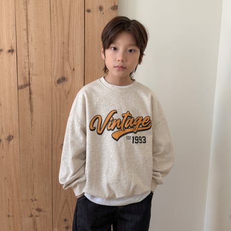 fromi/31. vintage man-to-man S-XL