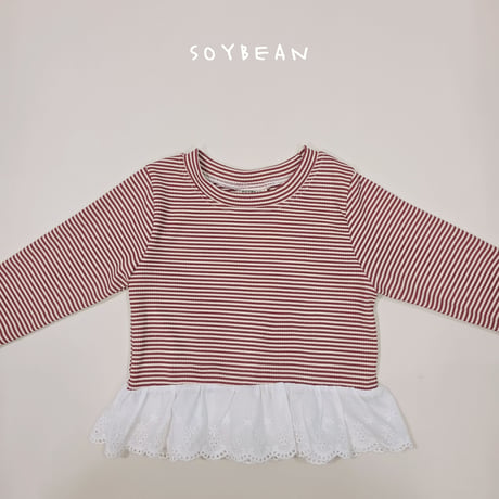 soybean/77. dangara fril T-shirt JS-JM