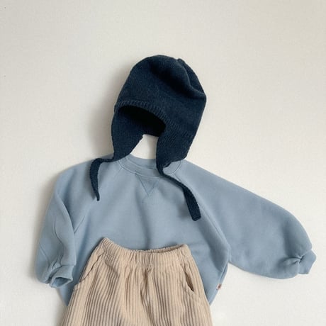 minirobe/39. raglan rounded sweatshirt S-XL